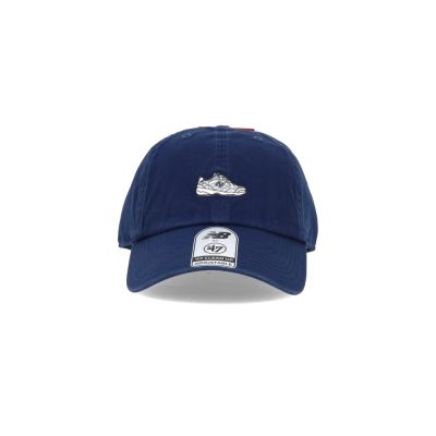 New Balance Hat 海軍藍色 運動 休閒 中性 鴨舌帽 帽子 刺繡 可調整 棒球帽 AC1386DNNY