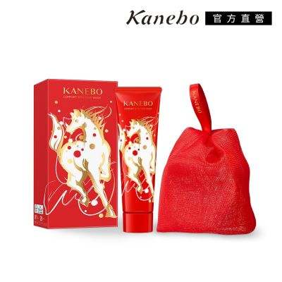 Kanebo佳麗寶國際櫃 Kanebo 佳麗寶 保濕緻潤洗顏皂霜Ⅱ(2026馬迎新春限定組)(大K)