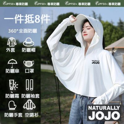 NATURALLY JOJO極輕薄抗UV玻尿酸斗篷防曬外套-兩色任選(防曬/玻尿酸/抗UV/透氣排汗/不挑身形)