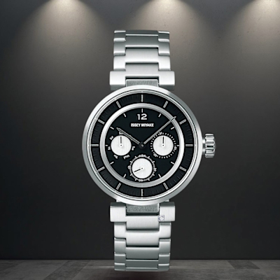 ISSEY MIYAKE 三宅一生W mini 系列時尚腕錶 手錶 男錶-39mm VD75-0030S.NYAB705J