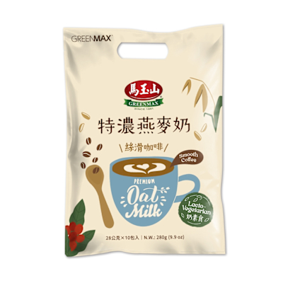 【馬玉山】特濃燕麥奶絲滑咖啡(10入)