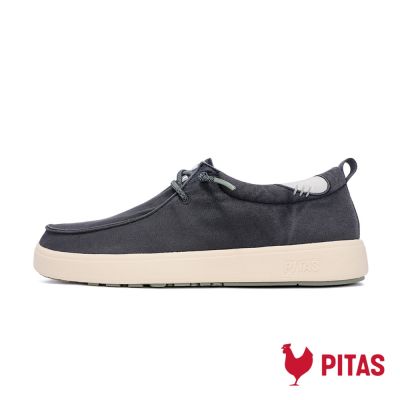【PITAS】男鞋 COAST BIARRITZ 時尚懶人鞋 (PI2633-047 雅緻藍 )