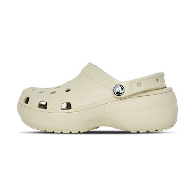 Crocs Platfrom Clog 女 奶茶 厚底 洞洞鞋 涼拖鞋 2067502Y2