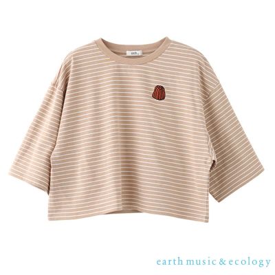 〈earth music〉多款胸前甜點刺繡T-shirt