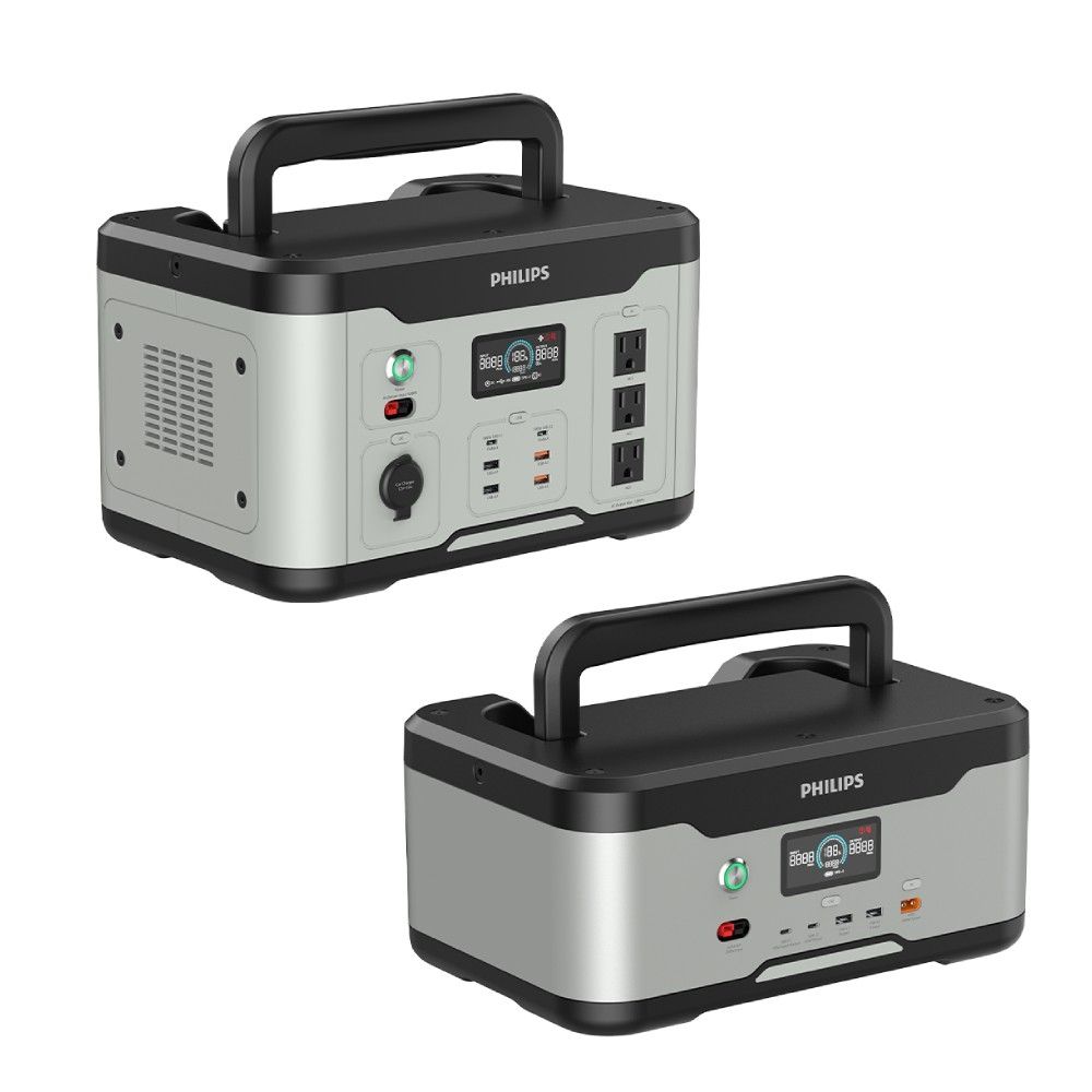 PHILIPS 1200W儲能電源 + 300W儲能可攜式充電站