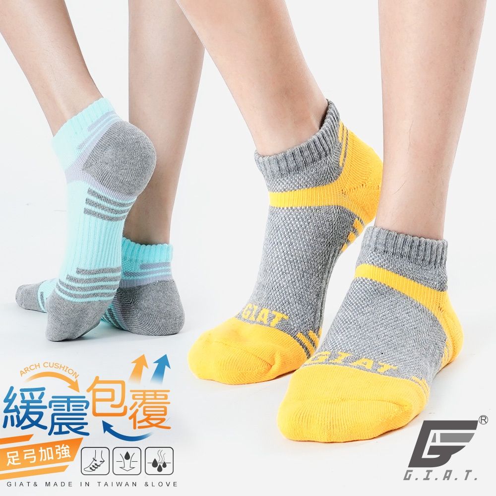 GIAT台灣製類繃萊卡運動機能襪(22-26cm)