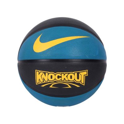 NIKE KNOCKOUT DEFLATED 7號籃球-7號球 N101426403407 深湖藍黑黃