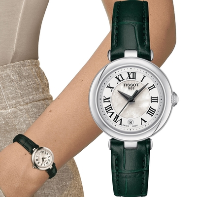 TISSOT 天梭 Bellissima 浪漫邂逅羅馬時尚腕錶-T1260101611302 聖誕節 禮物