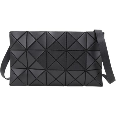 ISSEY MIYAKE 三宅一生 BAOBAO LUCENT MATTE 5x3 霧面幾何斜背包(黑色)