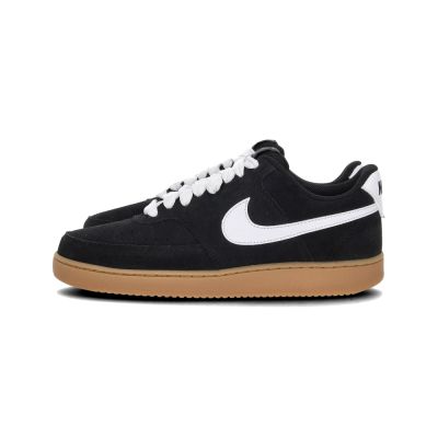 Nike Court Vision Lo FL 男鞋 黑色 麂皮 焦糖底 復古 休閒鞋 IO7727-001