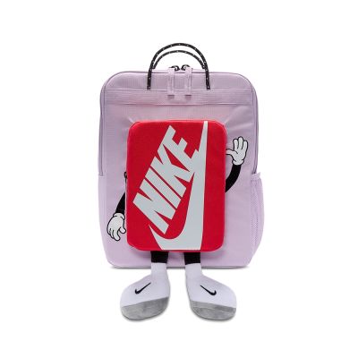 Nike Y NK Boxy Bkpk 粉紫色 側邊水壺網袋 兒童 背包 小包 後背包 HM9973-537