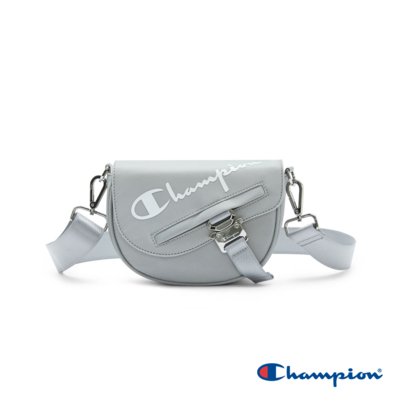 Champion 官方直營-中性款 時尚馬鞍包(銀)