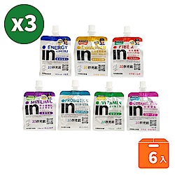 森永威德in果凍 6入/盒 任選3盒(彈珠汽水/百香果/紅葡