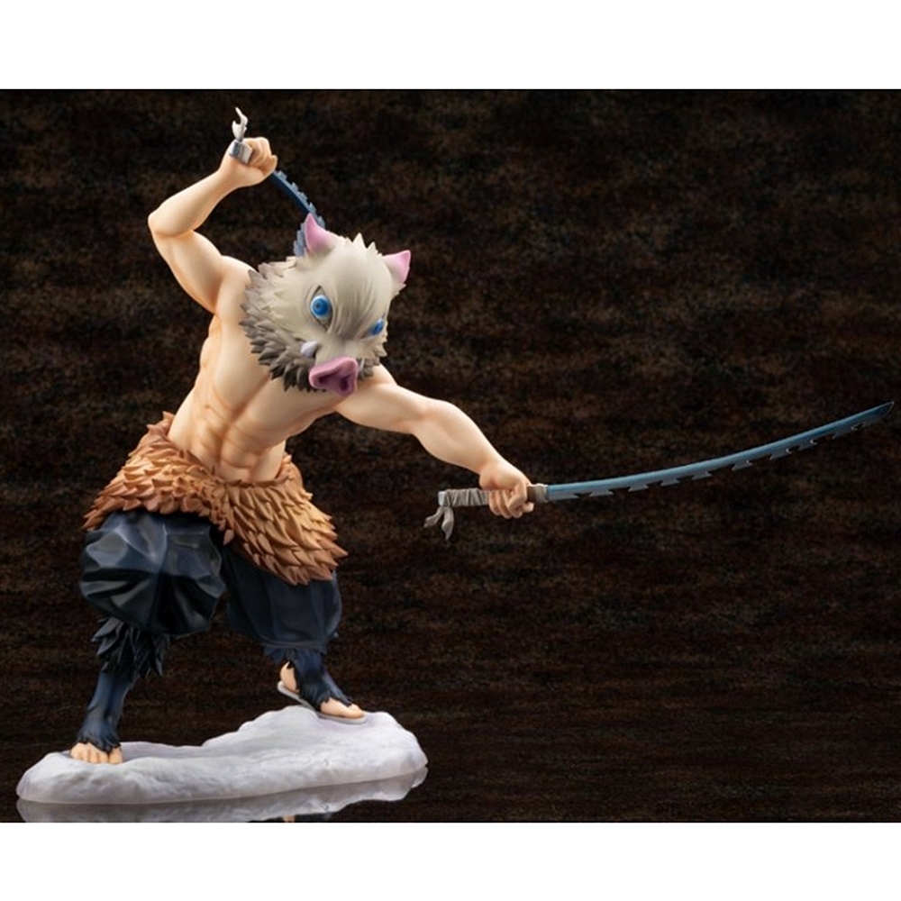 KOTOBUKIYA - コトブキヤショップ限定特典付属 ARTFX J 嘴平伊之助(はしびらいのすけ) 鬼滅の刃 1/8 完成品 フィギュア(PP925) コトブキヤ ARTFX J 嘴平伊之助｜鬼滅の刃｜男性キャラクター フィギュア