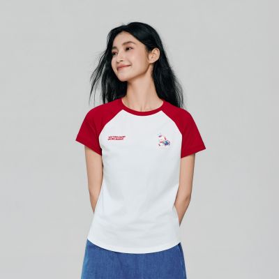 GIORDANO 女裝印花短袖T恤 超級瑪利歐銀河電影版系列