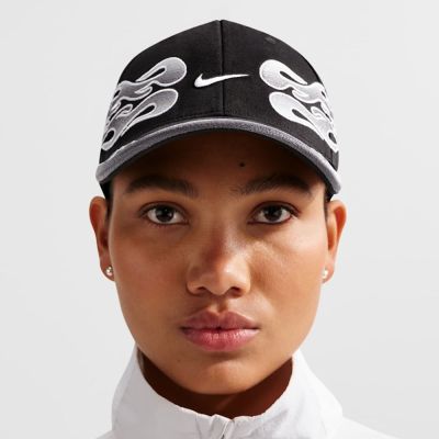 NIKE 帽子 運動帽 棒球帽 遮陽帽 U NK CLUB CAP S OG FLAME S26 L 黑白灰 IH9258-010