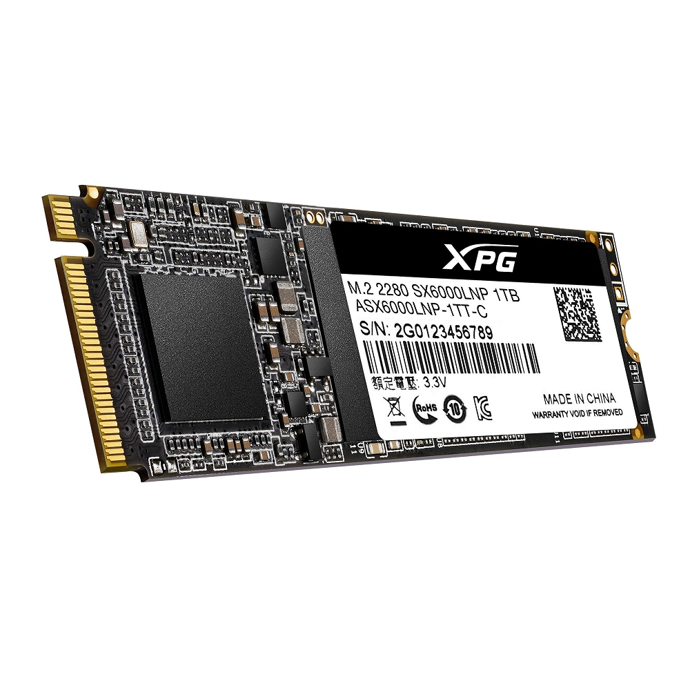 ADATA威剛XPG SX6000 Lite 1TB M.2 2280 PCIe SSD固態硬碟| ADATA 威剛