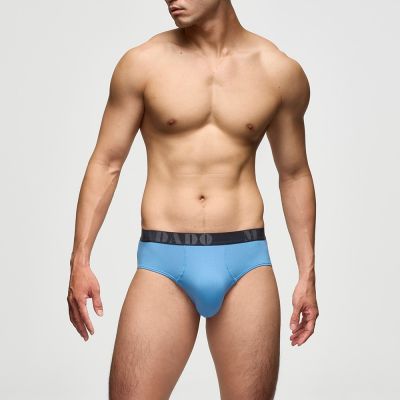 Mr.DADADO-機能系列 M-LL涼感藻生肽 合身三角內褲(冷沁藍)GSC601N7