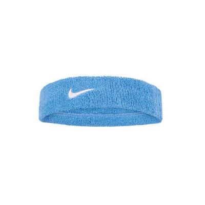 NIKE SWOOSH CLASSIC 運動 頭帶 淺藍色 N1012407409OS [台灣現貨]