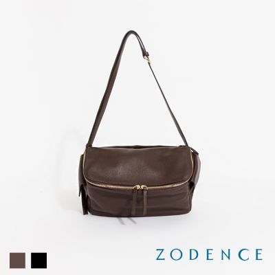 ZODENCE TARA進口真皮垂墜感肩背方包-多色