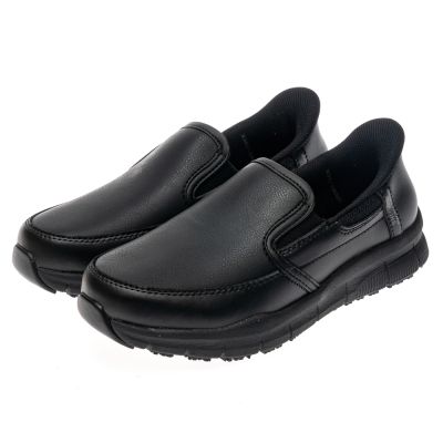 SKECHERS  女工作鞋系列 工作鞋 瞬穿舒適科技 NAMPA SR 寬楦款(108235WBLK)