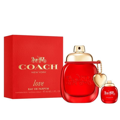 COACH時尚戀紅淡香精30ml(贈隨機小香乙瓶)