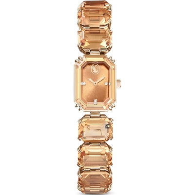 SWAROVSKI 施華洛世奇 Millenia 風格無限八角切割水晶腕錶 女錶 手錶 禮物-5630831