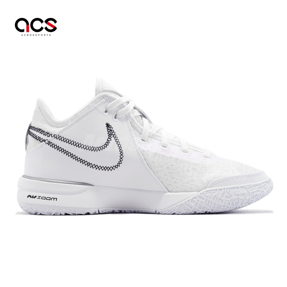 Nike 籃球鞋Zoom LeBron NXXT Gen EP 白銀LBJ 男鞋氣墊中筒DR8788-101