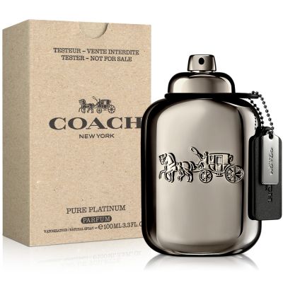 COACH 時尚鉑金男性香精100ml-Tester