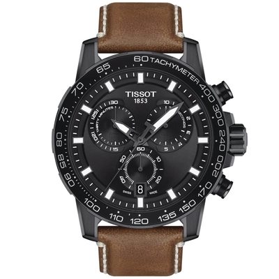 TISSOT 天梭 官方授權 Supersport 計時手錶 開學換新季 送禮推薦-45.5mm T1256173605101