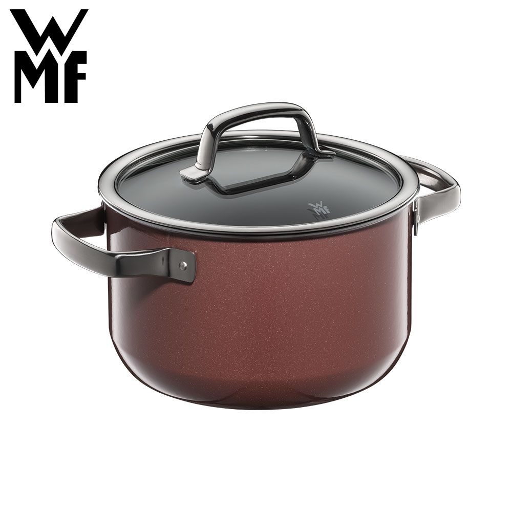 WMF FUSIONTEC MINERAL 高身湯鍋 20CM 3.7L (玫瑰金色)▼贈竹韌砧板