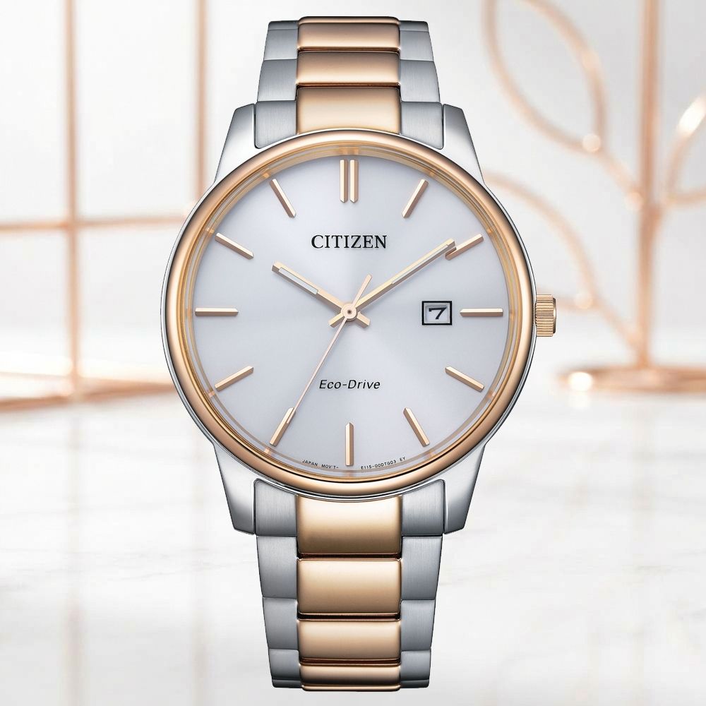 CITIZEN星辰 PAIR系列 光動能時尚腕錶 錶 手錶 送禮 40mm / BM7686-51A