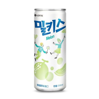 Lotte樂天 韓國樂天哈密瓜優格風味碳酸飲(250mlx30入)