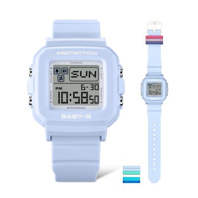CASIO卡西歐 BABY-G+PLUS 俏皮電子錶(BGD-10L-2)