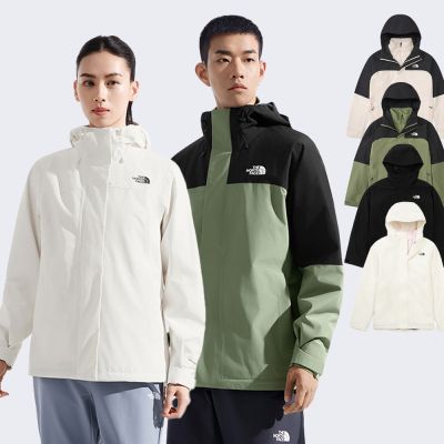 (券後6011)【The North Face】中性款防水透氣抓絨內裡三合一外套(多款任選)