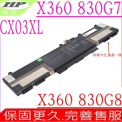HP CX03XL CX03053XL 特規卡位 電池適用 惠普 EliteBook X360 830 G7 830 G8 HSTNN-LB8R