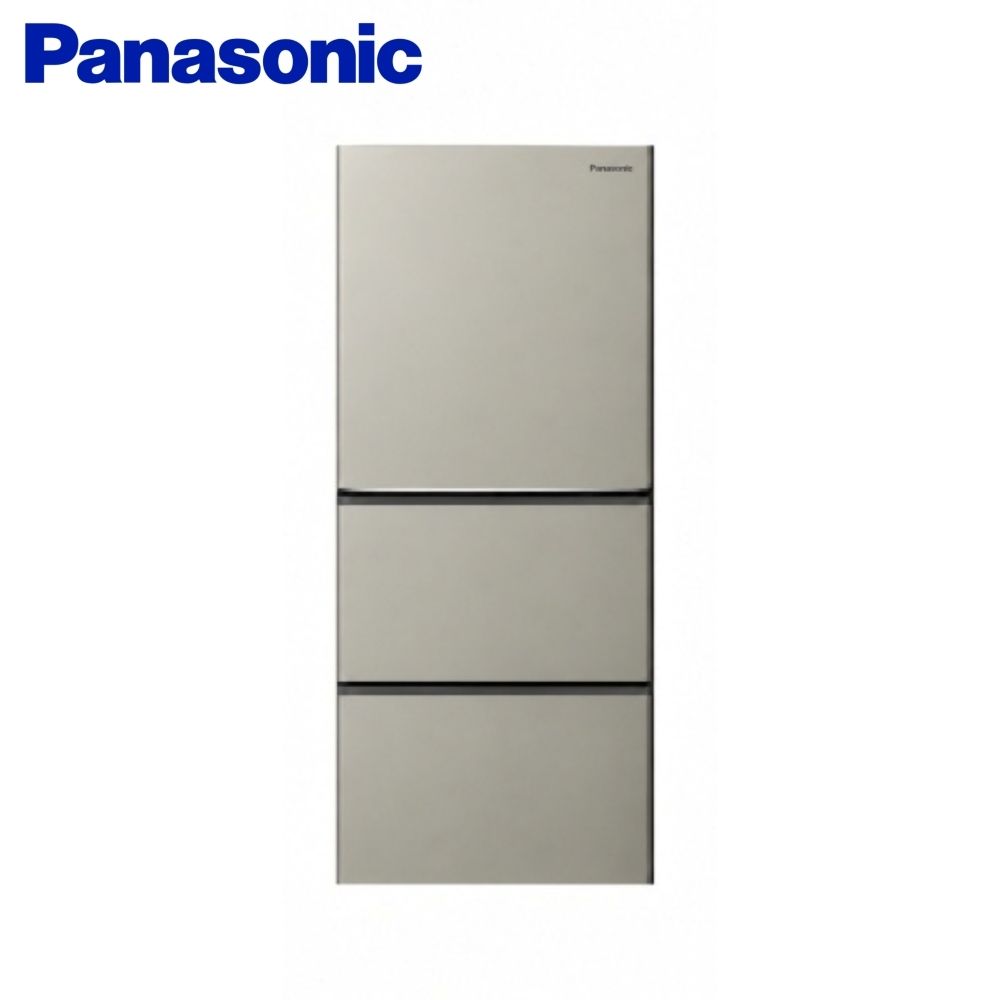 Panasonic 國際牌 ECONAVI 385L三門鋼板變頻電冰箱 NR-C387HVS 含標準安裝與回收舊機