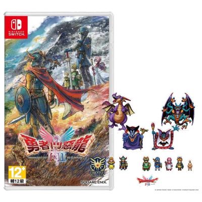 【Nintendo 任天堂】Switch NS 勇者鬥惡龍I & II HD-2D Remake 角色完整收藏套組 台灣公司貨