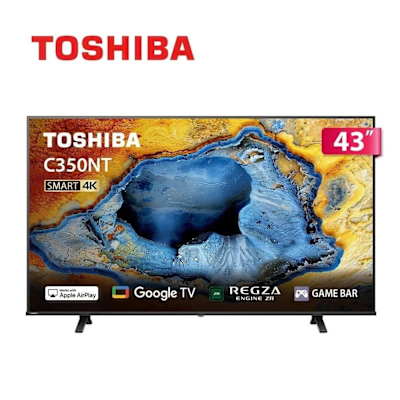 TOSHIBA東芝43型LED 4K GOOGLE TV液晶顯示器43C350NT | 電視| Yahoo