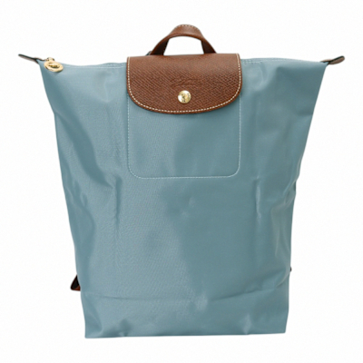 LONGCHAMP  Le Pliage Original 尼龍後背包(莫蘭迪綠)