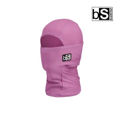 BlackStrap Kids Hood Balaclava 童素色多功能頭套【Lupine/紫紅】
