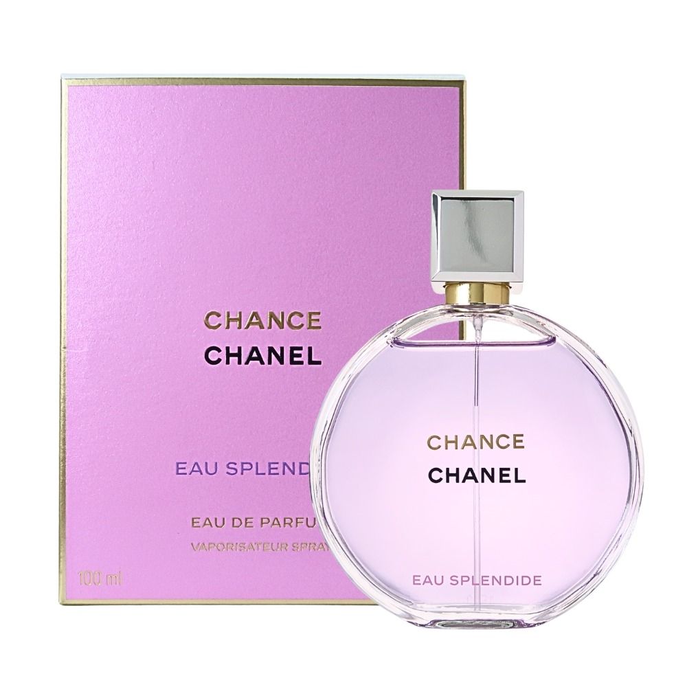 Chanel 香奈兒Chance Eau Splendide 紫色霓幻女性淡香精EDP 100ml 平行