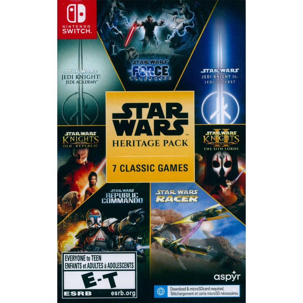 星際大戰：遺產合集 STAR WARS HERITAGE PACK - NS SWITCH 中英日文美版