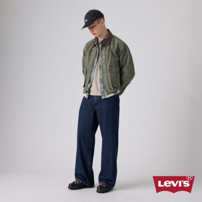 Levi s Baggy Wide Leg 寬鬆牛仔褲 / 深藍 男生牛仔褲 人氣新品