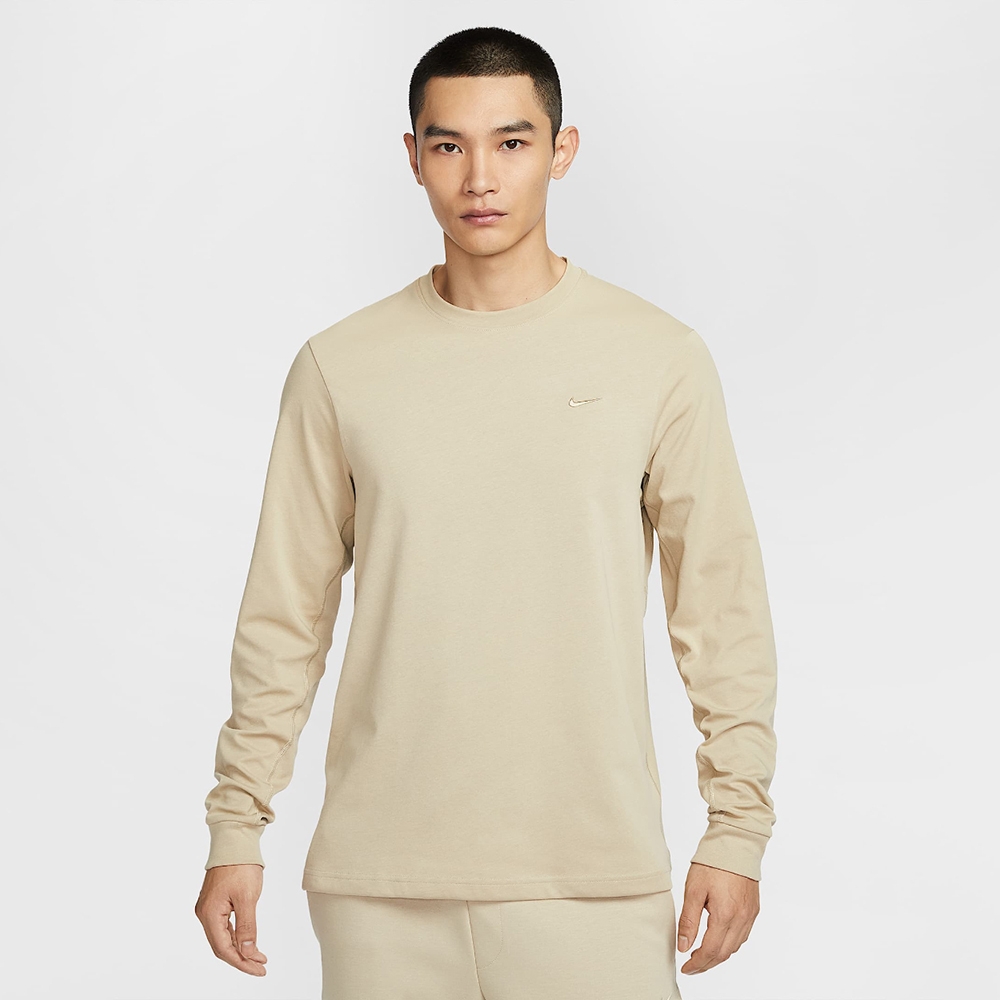 長袖 NIKE 長袖上衣男AS M NK DF PRIMARY LS TOP 卡其FB8586-251