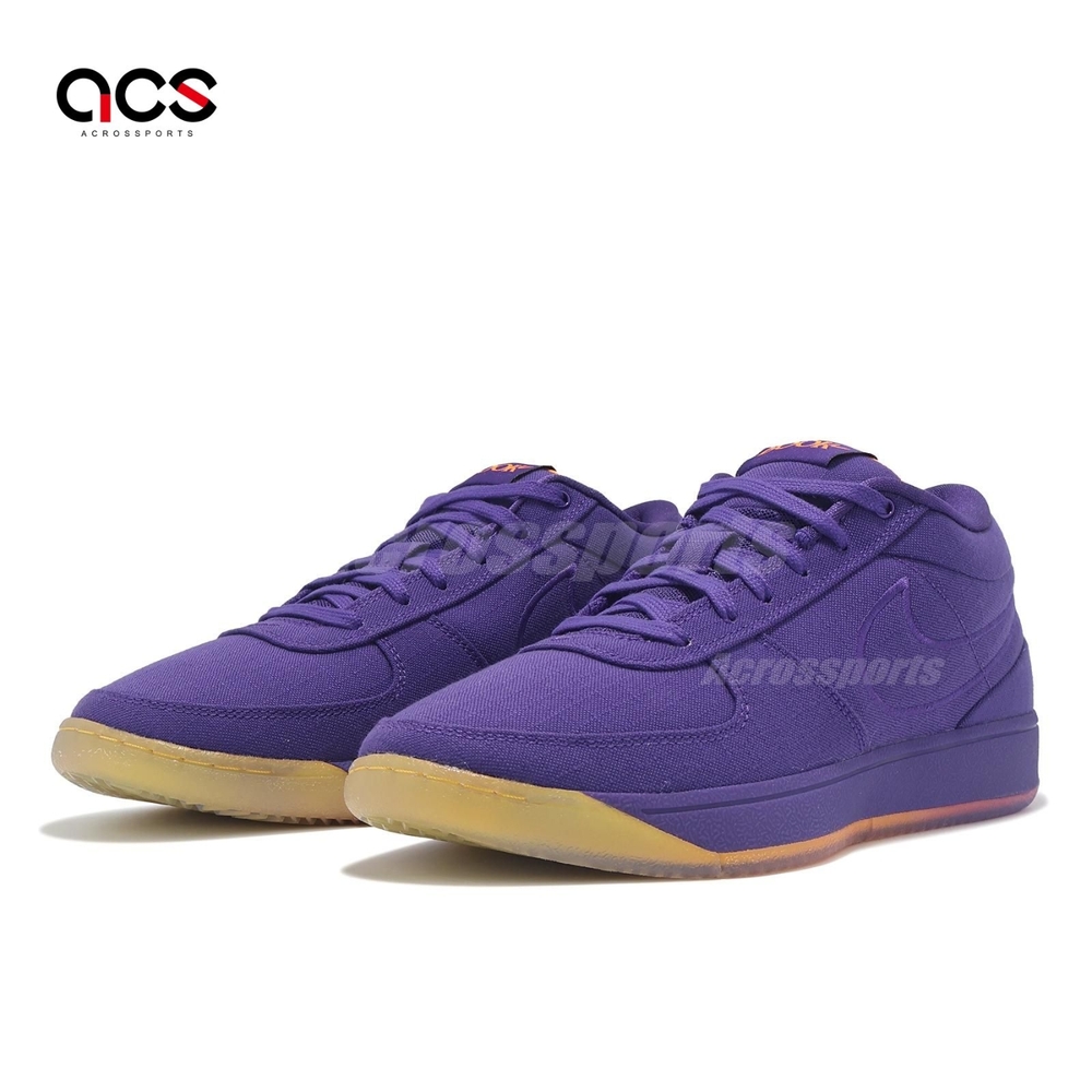 Nike 籃球鞋Book 1 EP Sunset 日落男鞋紫橘帆布Booker HJ5355-500