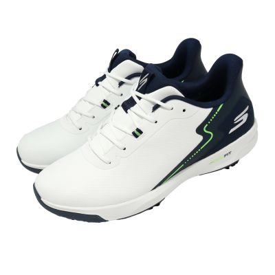 Skechers 高爾夫球鞋 Go Golf Elite Vortex 男鞋 白 防水鞋面 抓地 214139WNV