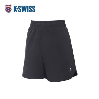 K-SWISS 運動休閒短褲 26SS SHORTS 1 W 運動褲 女短褲 黑色 1913699-008