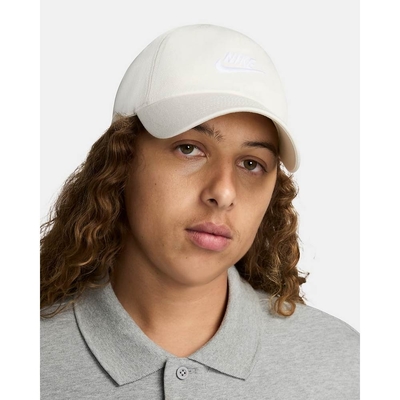 NIKE U NK CLUB CAP U CB FUT WSH L 棒球帽-米白-FB5368133