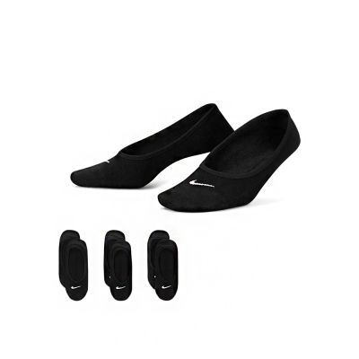 Nike Women Lightweight No-Show 女款 黑色 三入 船型襪 隱形襪 SX4863-010